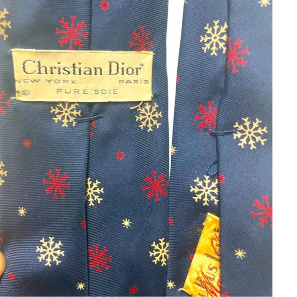 3/$25 Christian Dior‎ Men’s Tie, Blue